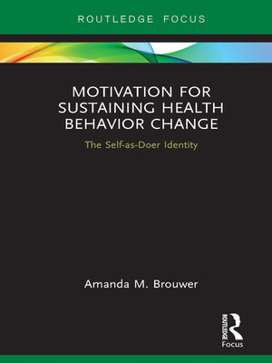 cover image of Motivation for Sustaining Health Behavior Change